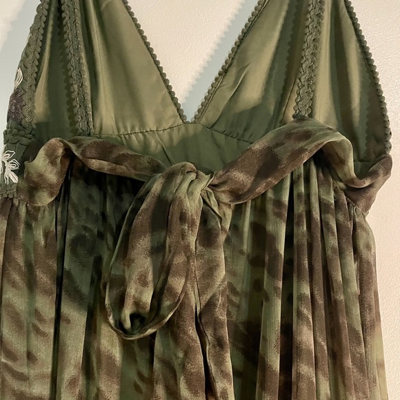 NWOT Free People Maxi Summer Dress with embroidery - Picture 4 of 5